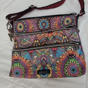 Sakroots cross body shoulder bag